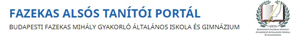 Logo for Fazekas alsós tanítói portál